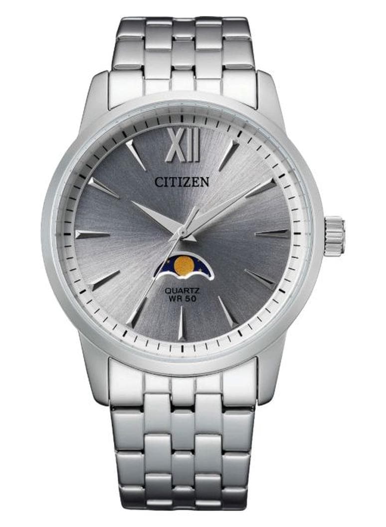 Men's CITIZEN AK5000-54A Quartz Moonphase