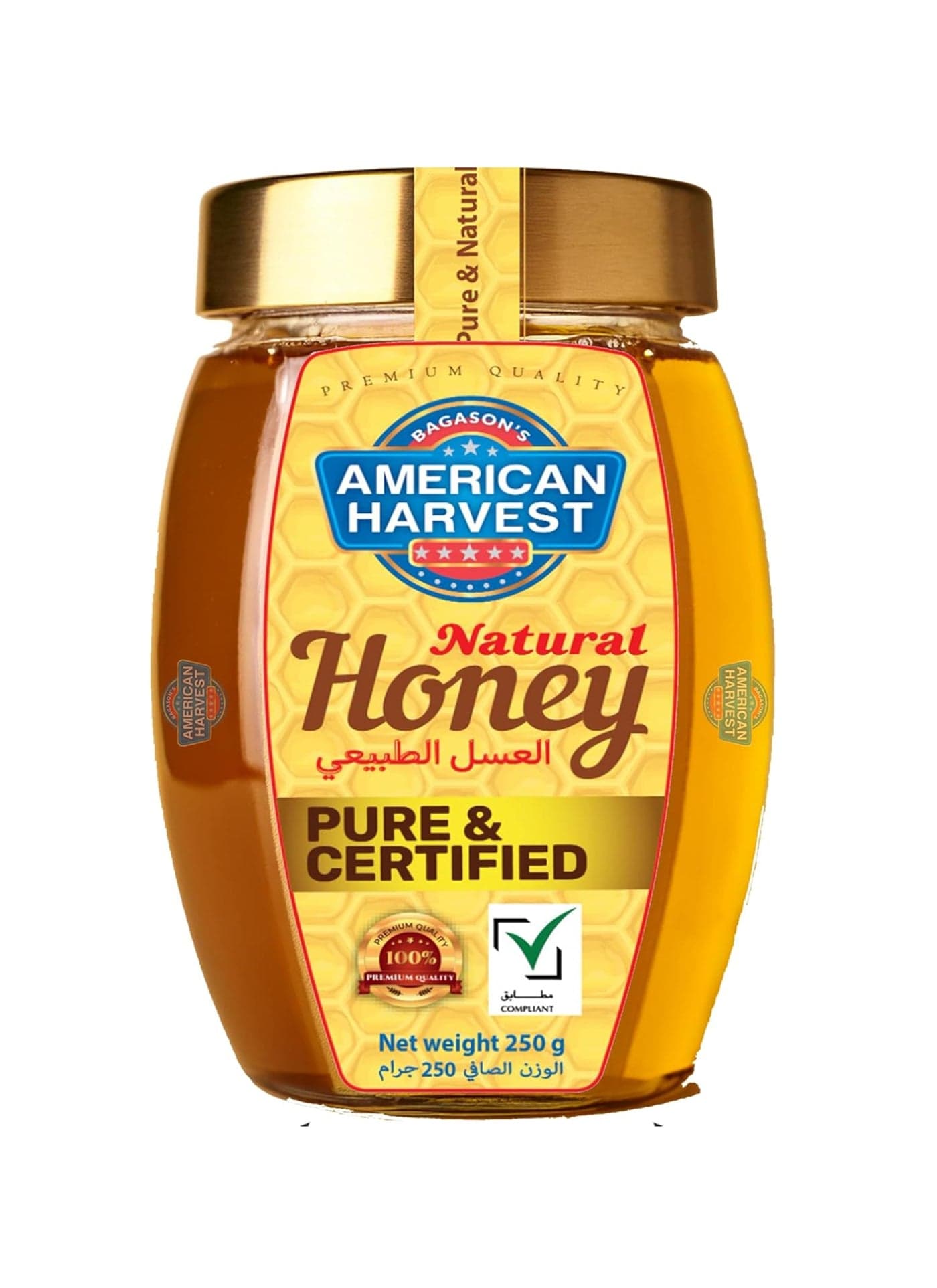 Natural Honey Jar 250grams