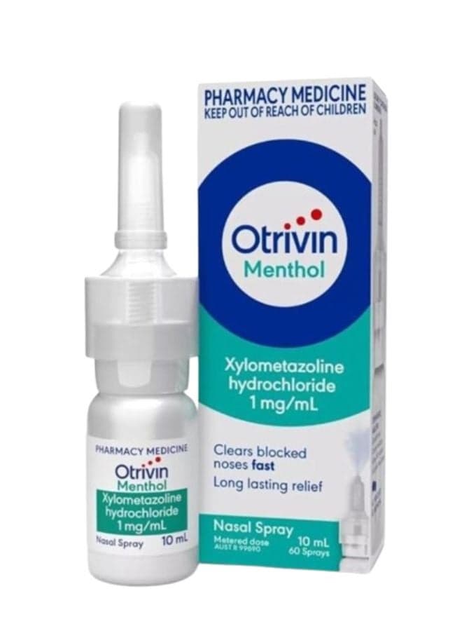 Menthol Metered Dose Nasal Spray
