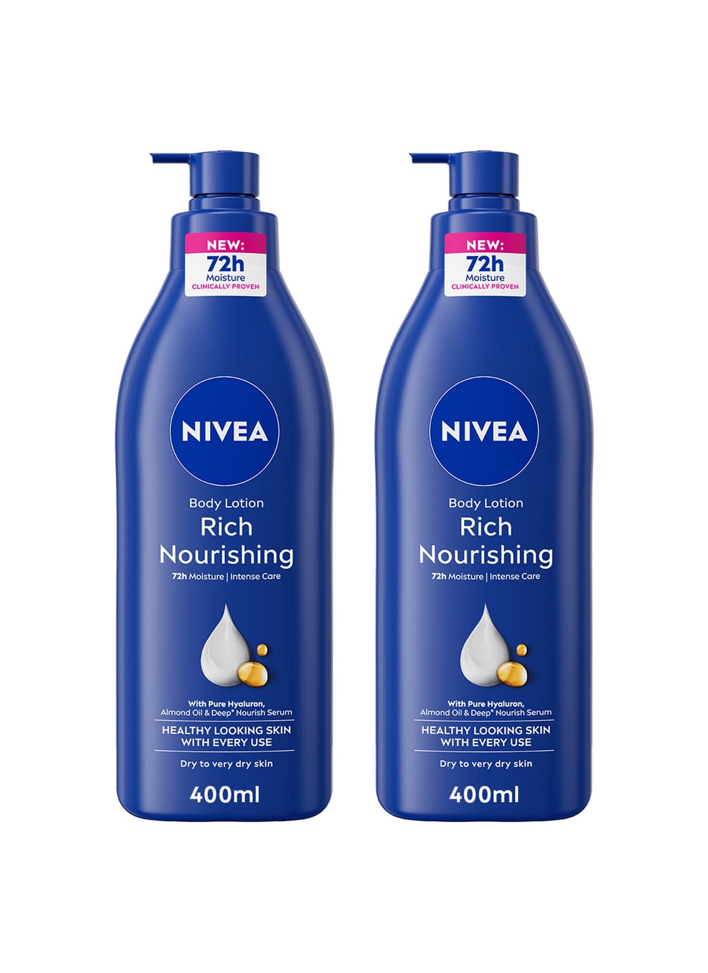 Nourishing Body Lotion Almond Oil 400ml Pack Of 2 400ml