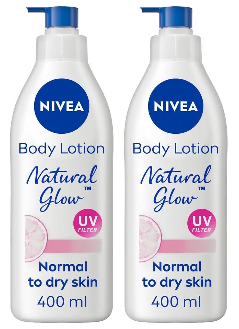 Natural Glow Body Lotion Pack Of 2 white 400ml