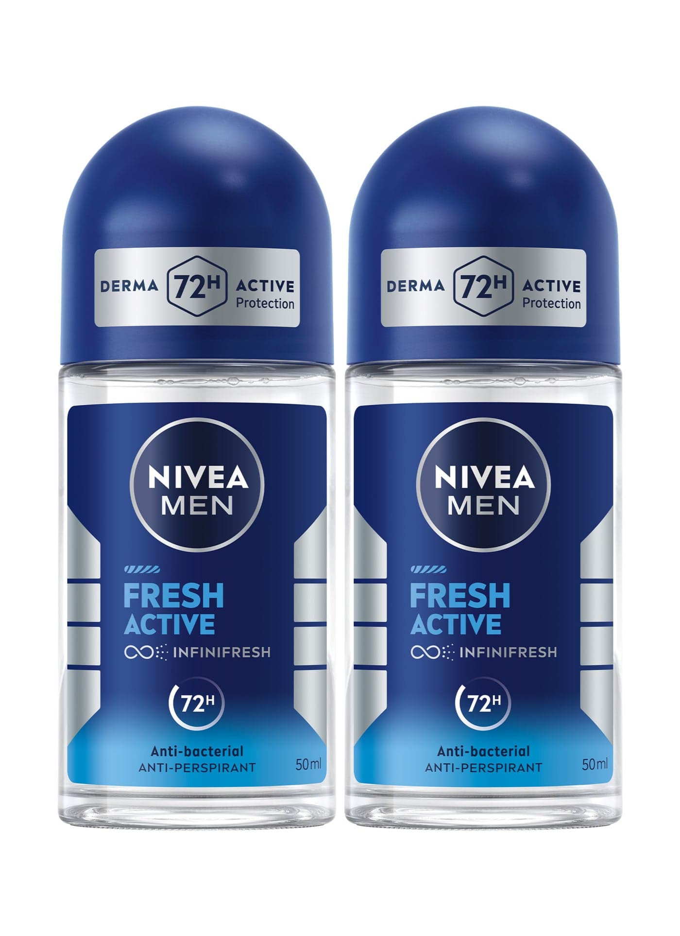 Fresh Active Antiperspirant Fresh Scent Roll-On Blue 50ml