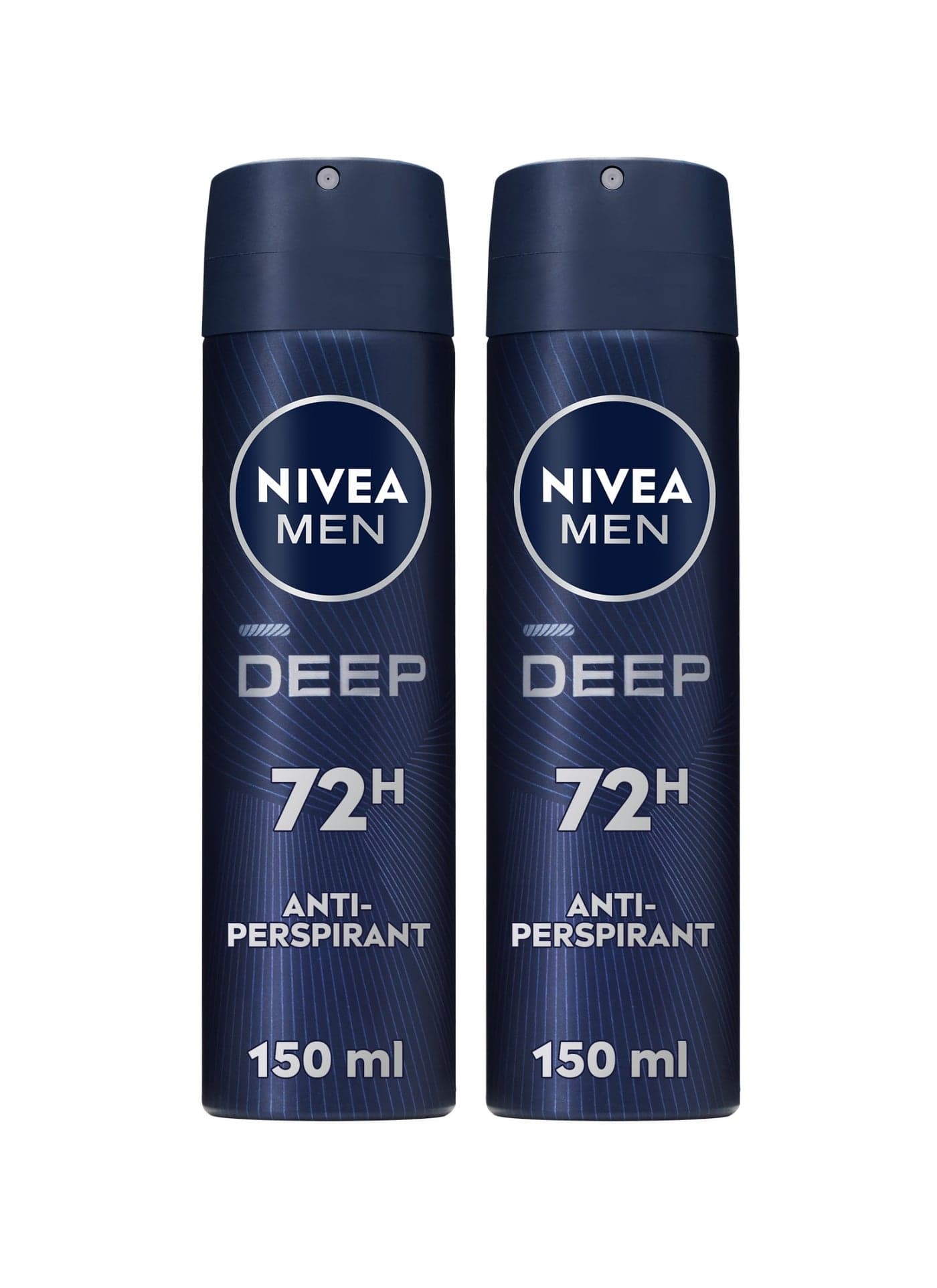 Pack Of 2 Deep Antiperspirant Spray multicolour 150ml