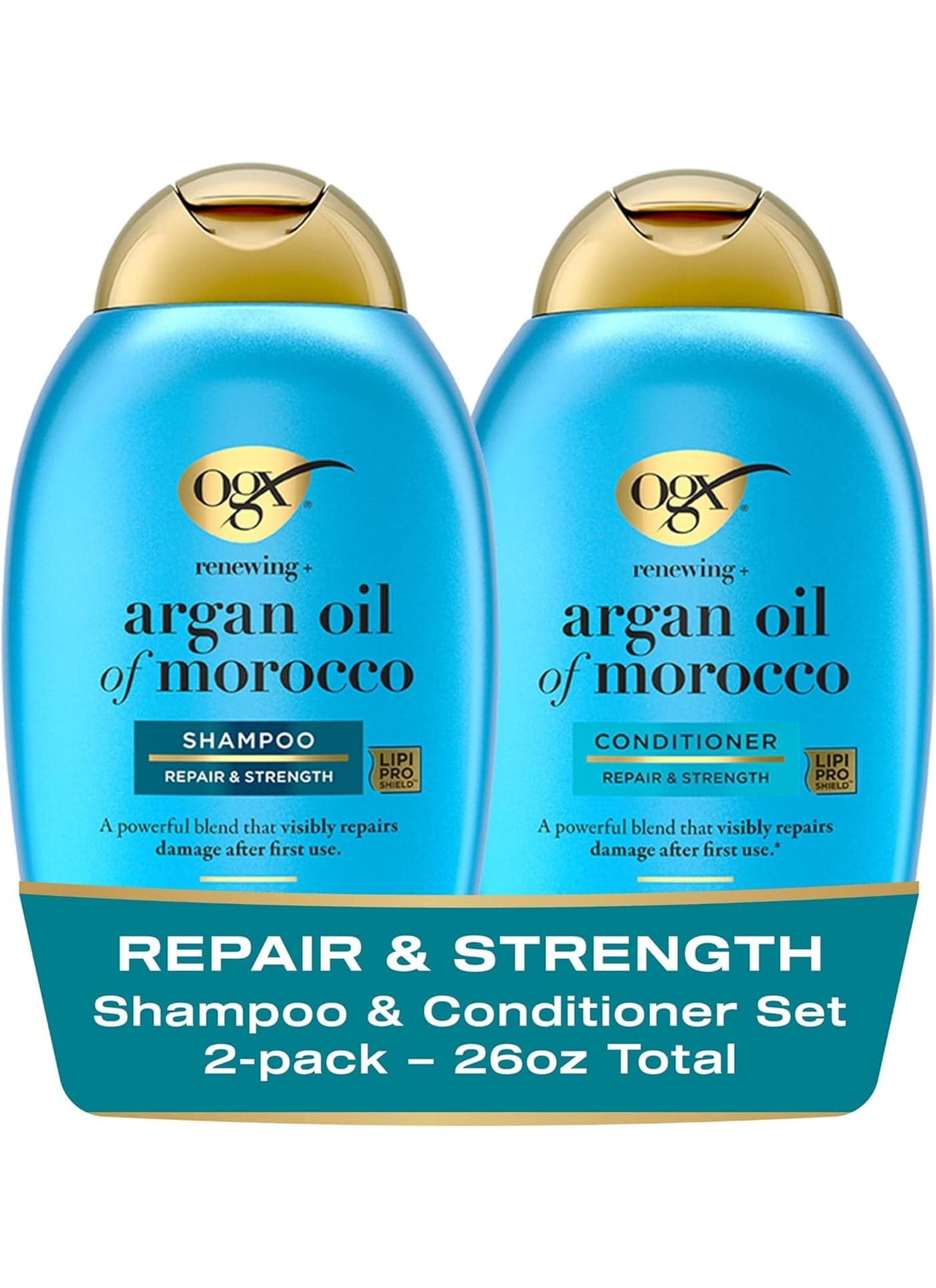 Shampoo And Conditioner Renewing Plus Argan Oil Of Morocco Set 385ml