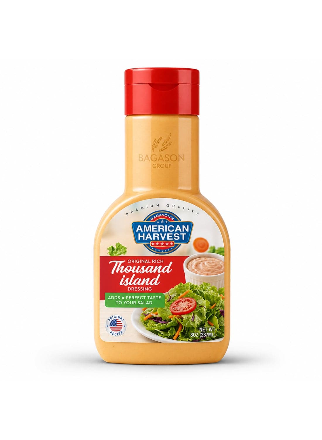 Original Rich Thousand Island Salad Dressing Sauce 237ml