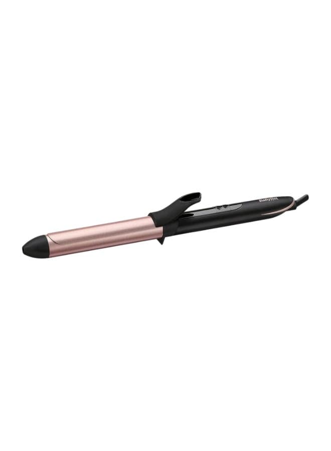 Hair Curler | 25mm Barrel For Versatile Styling | 6Temperature Settings For Customization &Rapid Heat-up Time | Ceramic Coating For Smooth Curls With Advanced Temperature Control | C451SDE Pink/Black 25mm