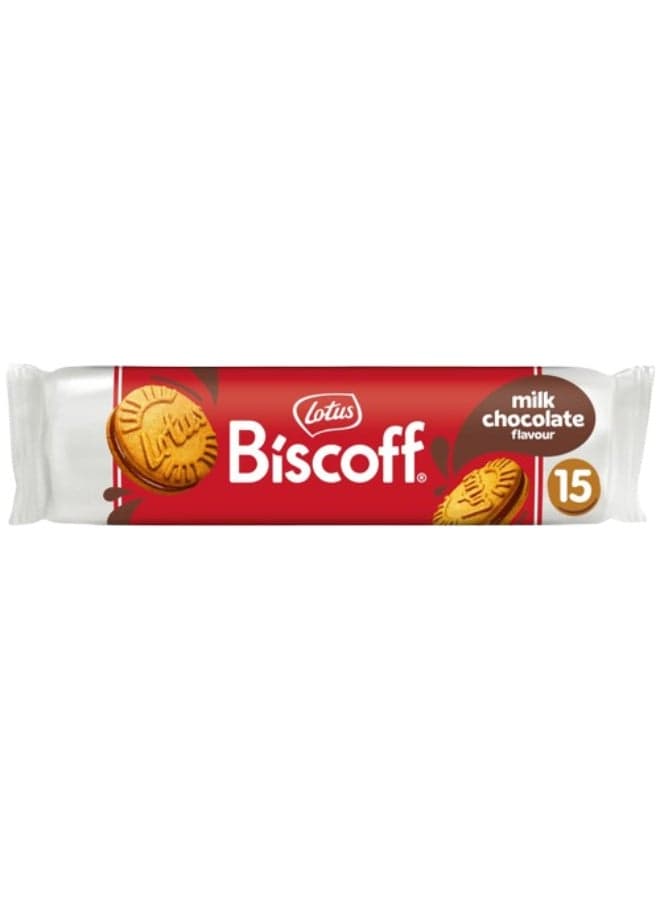 Biscoff Milk Chocolate Sandwich Biscuits 150grams