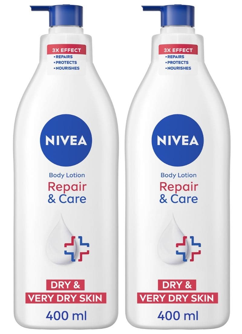 Repair And Care Body Lotion, Dexpanthenol, Very Dry Skin Multicolour 2x400ml
