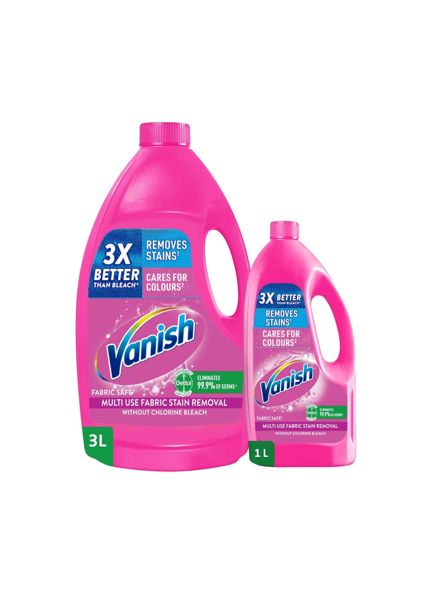 Laundry Stain Remover For Colored 3+1L Pack of 2