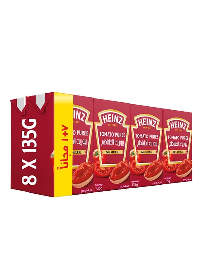 Tomato Puree 135grams Pack of 8