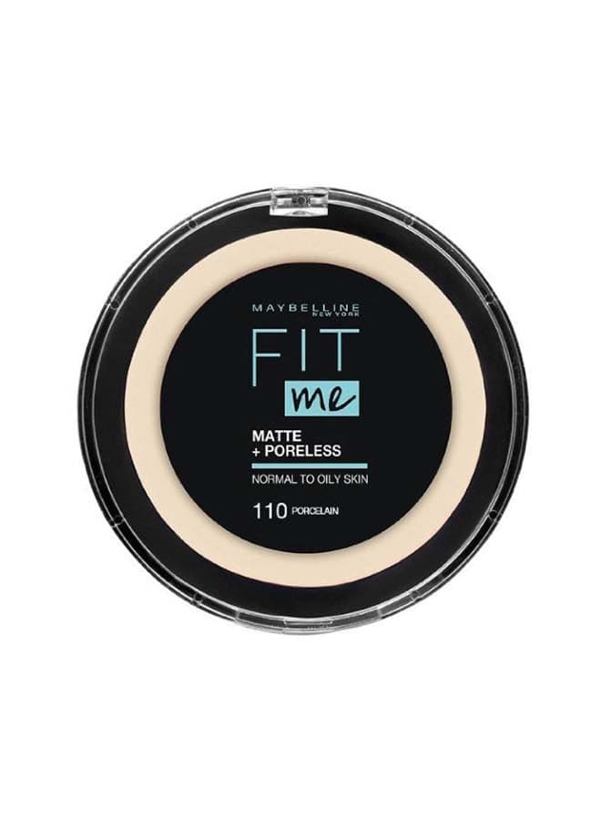 Fit Me Matte & Poreless Powder 110 Porcelain