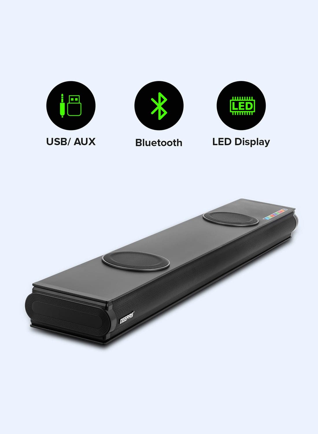 Portable Sound bar System GMS11152 Black