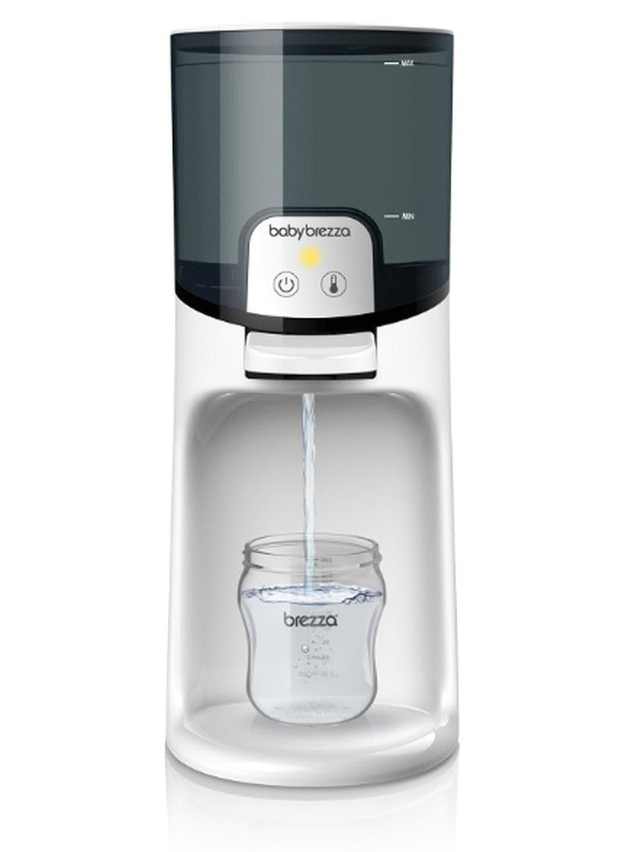 Baby Brezza Instant Baby Bottle Warmer - Fast Water Warmer Instantly Dispenses 24/7 in 3 Temperatures, White