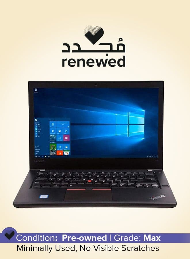 Renewed - ThinkPad T470 Laptop With 14-Inch Display,Intel Corei5 Processor/6th Gen/8GB RAM/256GB SSD/Intel HD Graphics Black