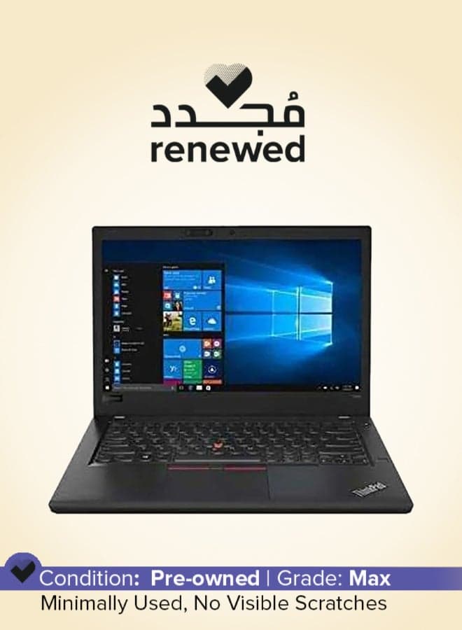 Renewed - Thinkpad T480 Laptop With 14-Inch Display, Intel Core i5 Processor/8th Gen/4GB RAM/256GB SSD/Windows 10 English Black