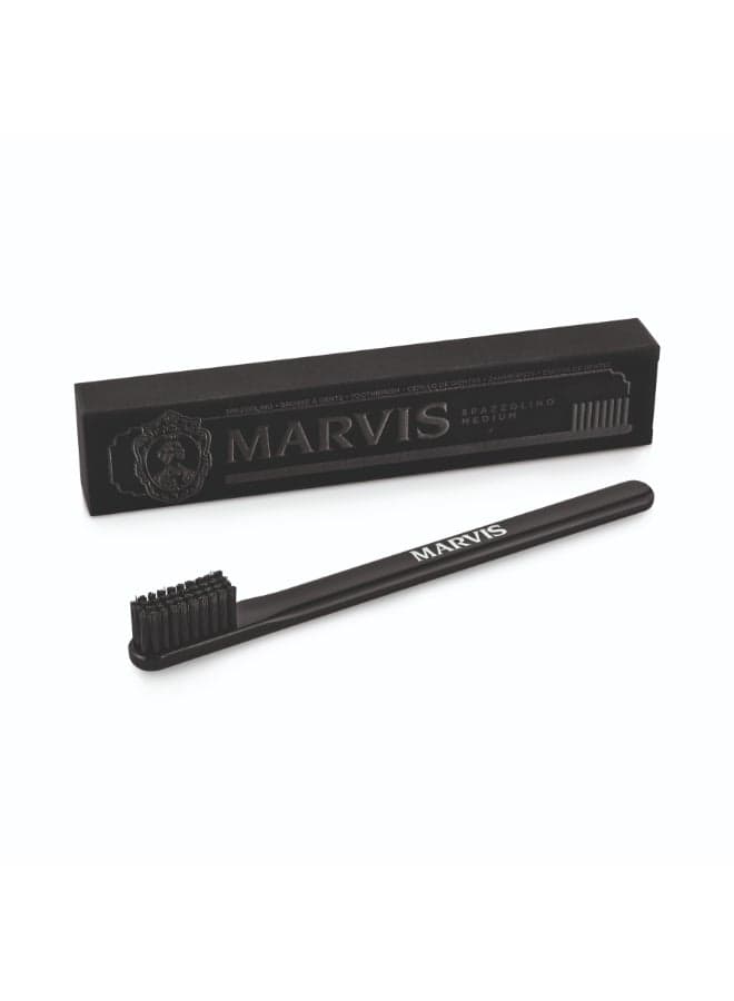 Medium Toothbrush Black