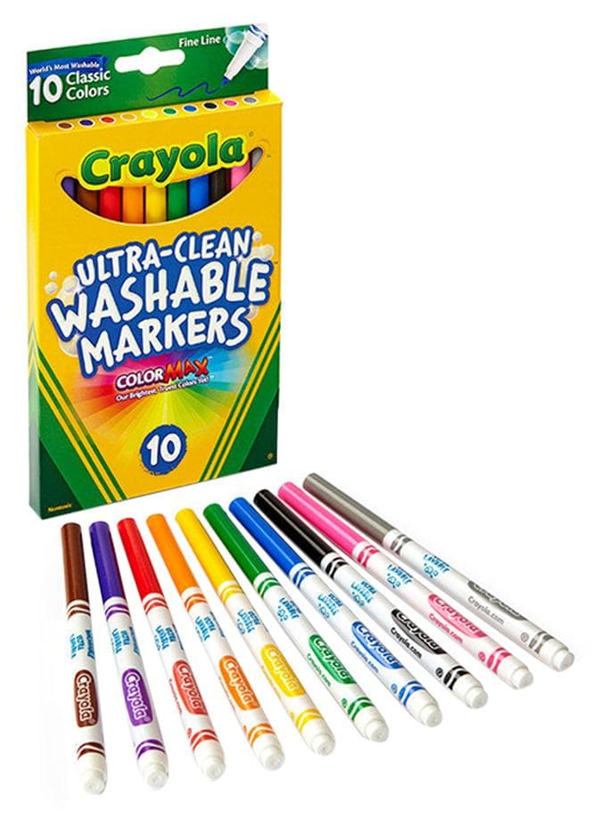 Ultra Clean Classic Colors Markers 10 Count
