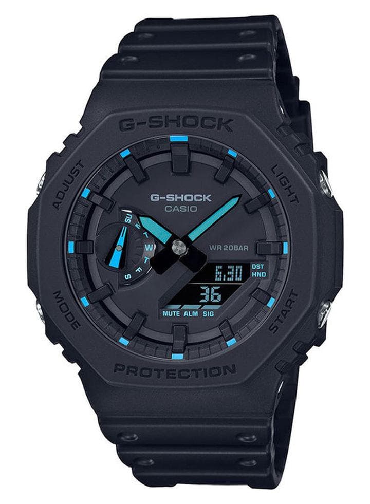 Men's Men's Resin Analog-Digital Watch GA-2100-1A2DR - 45.4 mm