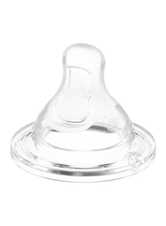 Physio Teat Silicone 6M+ Food Flow 2Pcs