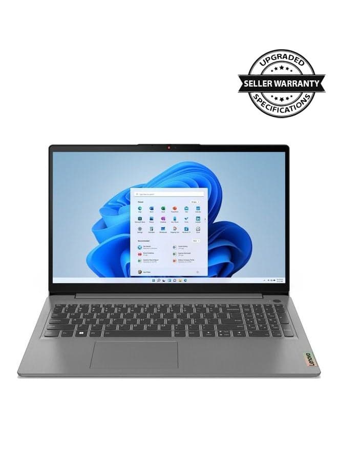 (Upgraded Version) Ideapad 3 Laptop With 15.6-Inch FHD Display, Core i5-1235U Processor/16GB RAM/1TB SSD/Intel Iris Xe Graphics/Windows 11  Arctic English Arctic grey