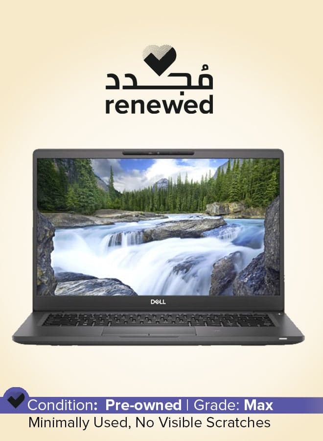 Renewed - Latitude 7300 Laptop With 13-Inch Full HD Display,Core i5 8365U Processor/8GB RAM/256GB SSD/Intel UHD Graphics/Windows 10 English Black