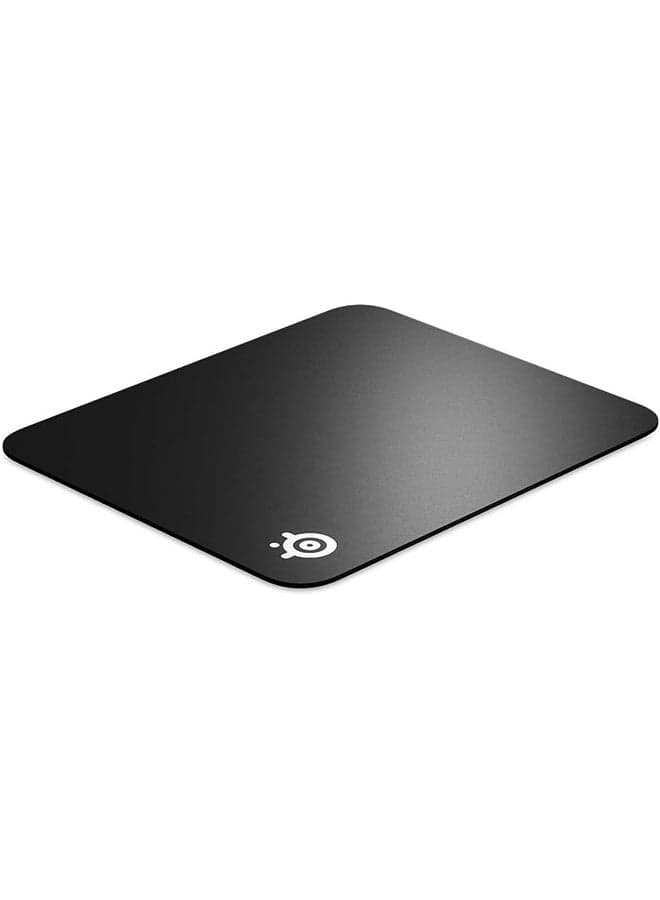 SteelSeries Medium QcK Hard Gaming Mouse Pad - Enhanced Surface Texture - Optimized For Gaming Sensors - Durable Multi-layer construction - Size M - Black