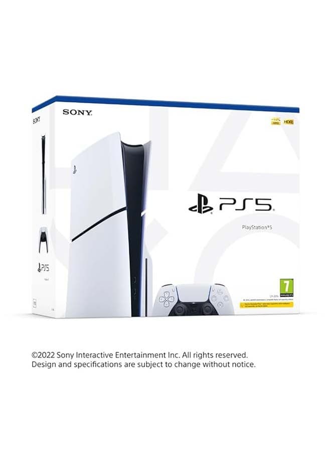 PlayStation 5 Slim Console (International Version) Disc Version With Controller - New Model 2023