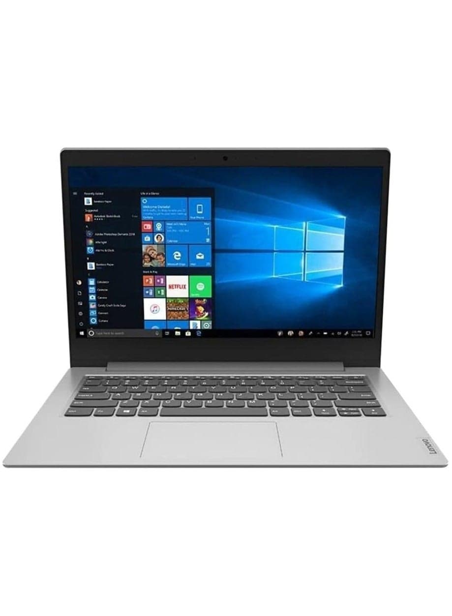 IdeaPad 1-14IGL05 (Upgraded Version) Laptop With 14-inch Full HD Display, Celeron N4020 Processor/4GB RAM DDR4/128GB SSD/Intel UHD Graphics/Windows 10 Pro/ English/Arabic Grey
