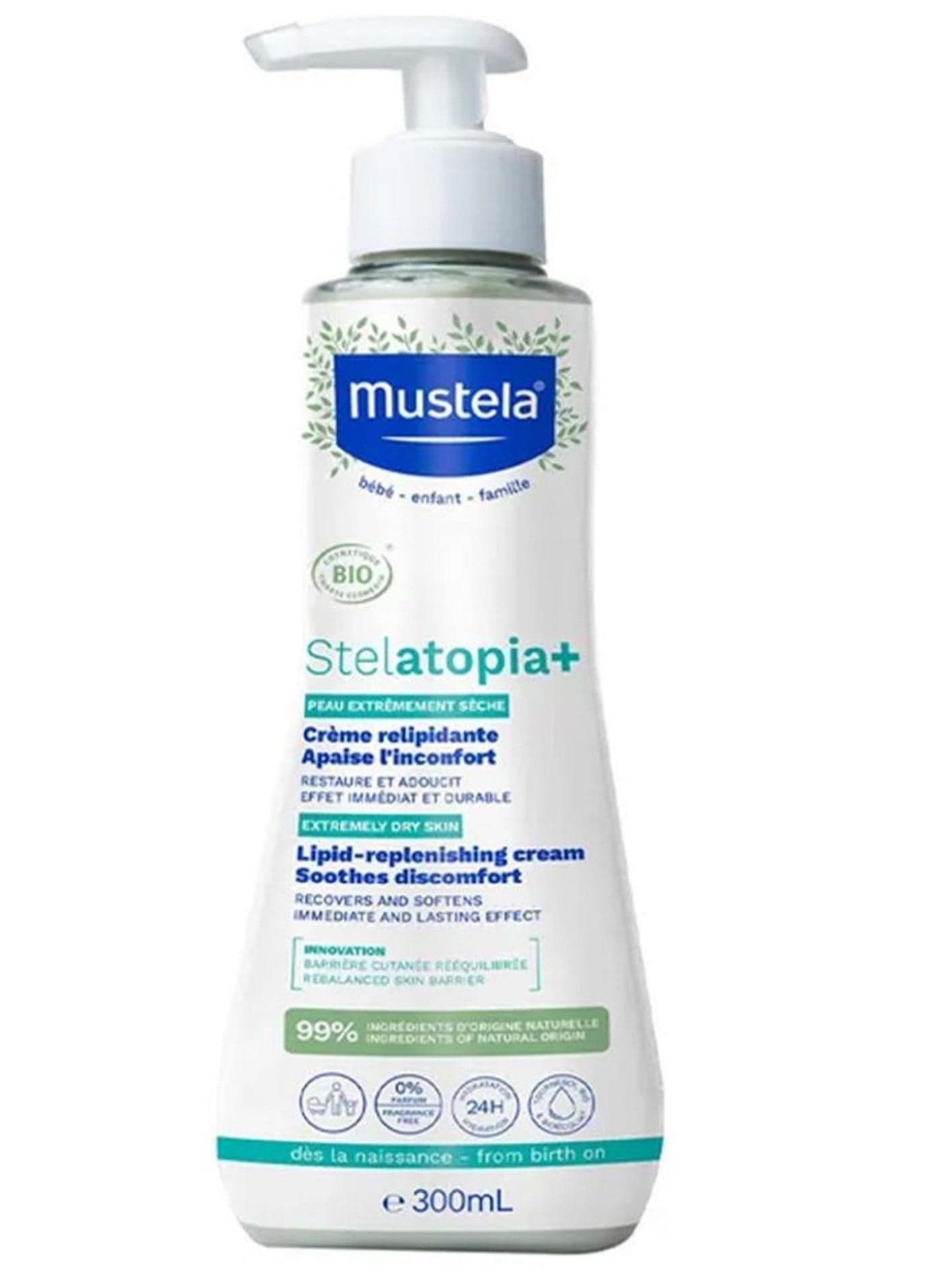 Stelatopia + Lipid Replenishing Baby Cream For Extremely Dry Skin 300ml