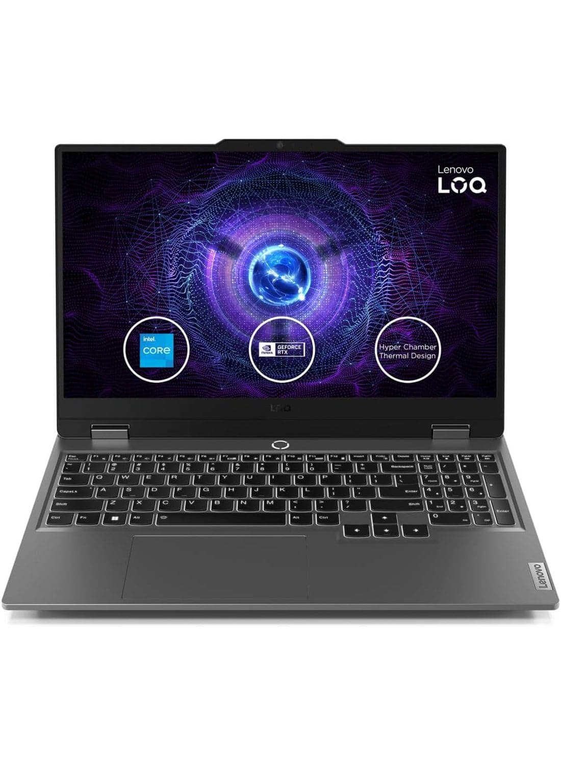 LOQ 15IRX9 Gaming (Upgraded Version) Laptop With 15.6-Inch Display, Core i7-13650HX Processor/16GB RAM/512GB SSD/6GB NVIDIA GeForce RTX 3050 Graphics/Windows 11 Home/ English/Arabic Luna Grey