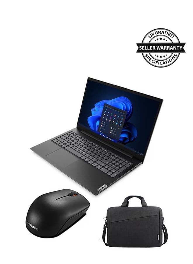 (Upgraded Version) V15 G4 Laptop With 15.6-Inch Display, Core i5-13420H Processor/16GB RAM/512GB SSD/Intel UHD Graphics/Window 11 With Laptop Bag + Mouse English black