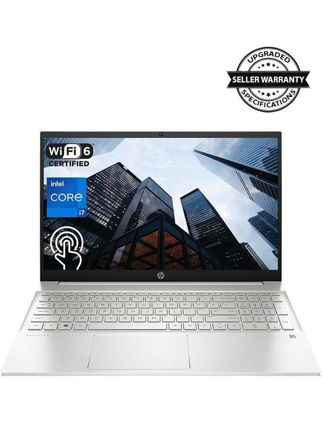 (Upgraded Version) Pavilion Laptop With 15.6-Inch Display, Core i7-1355UProcessor/16GB RAM/1TB SSD/Intel Iris XE Graphics/Windows 11 Pro English Natural Silver
