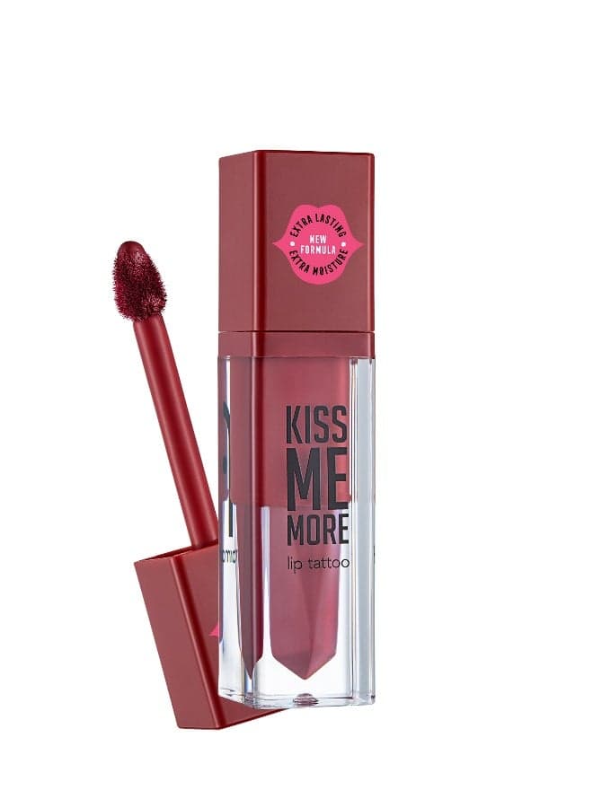 Kiss Me More Lip Tattoo – 007 Rosa – Matte Finish Liquid Lipstick, High Pigment Color, Long-Wear Comfort, Smooth Even-Looking Application
