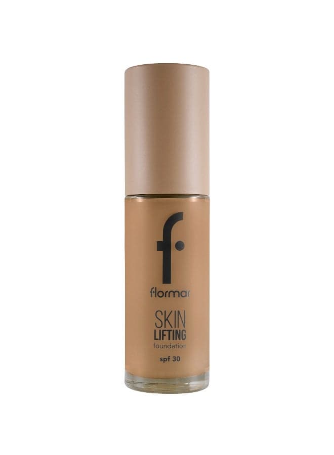 Skin Lifting Foundation – 140 Tan – Creamy Texture, Firming Care Effect, SPF 30, Smooth Youthful-Looking Finish