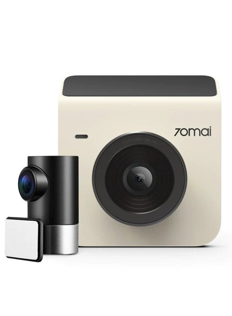 Dash Cam A400 Dual Channel Compact Size Front And Rear Camera