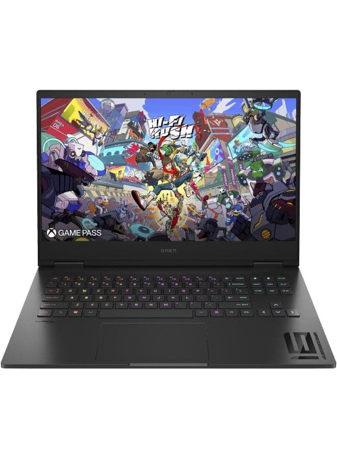 (Upgraded Version) OMEN Gaming Laptop With 16.1-Inch QHD Display, Core i7-14700HX Processer/16GB RAM/1TB SSD/8GB NVidia GeForce RTX4060 Graphics Card English Black English Black