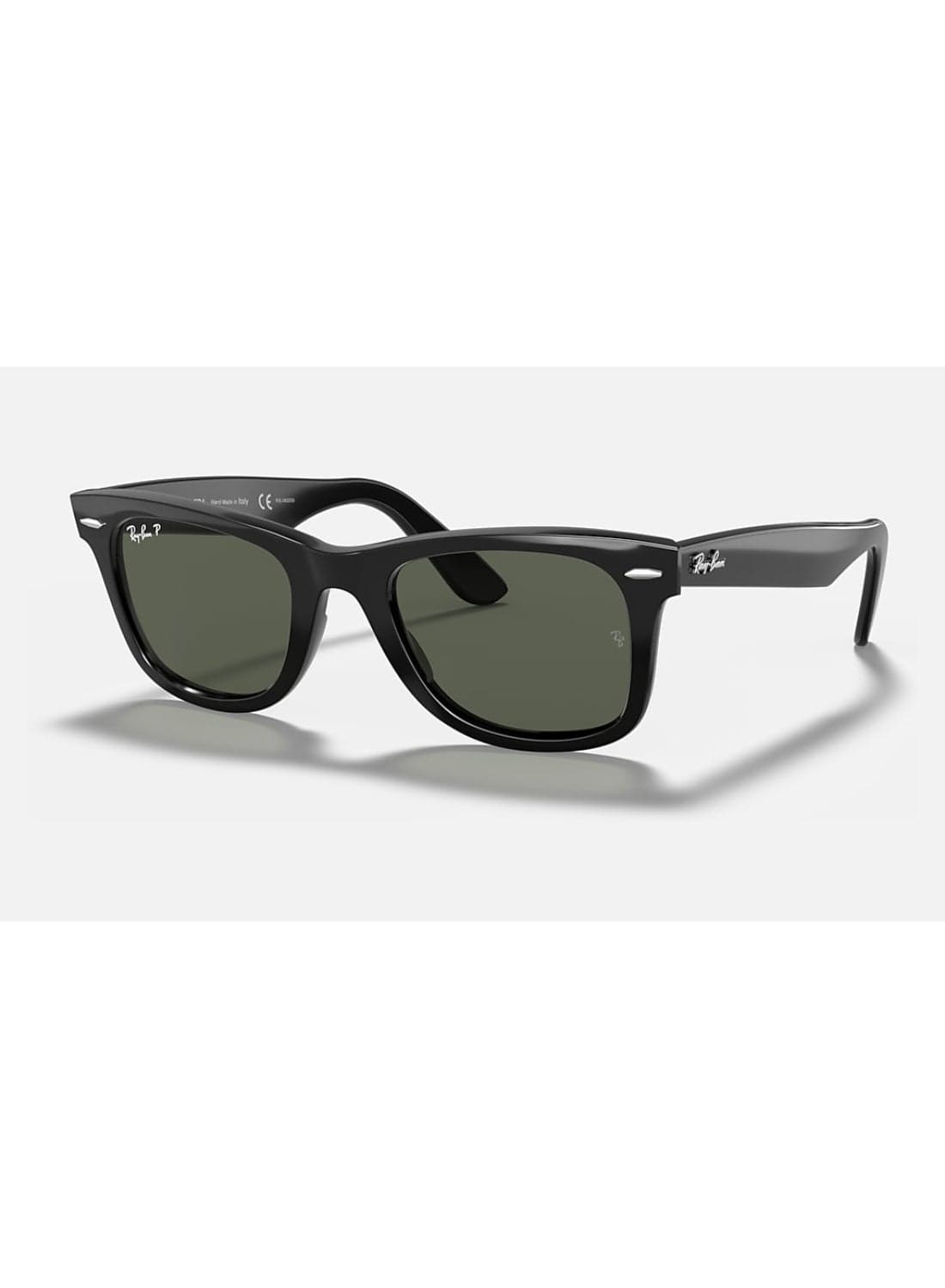 Unisex Square Shape Acetate Sunglasses RB2140 901/58 54 - Lens Size: 54 Mm - Polished Black