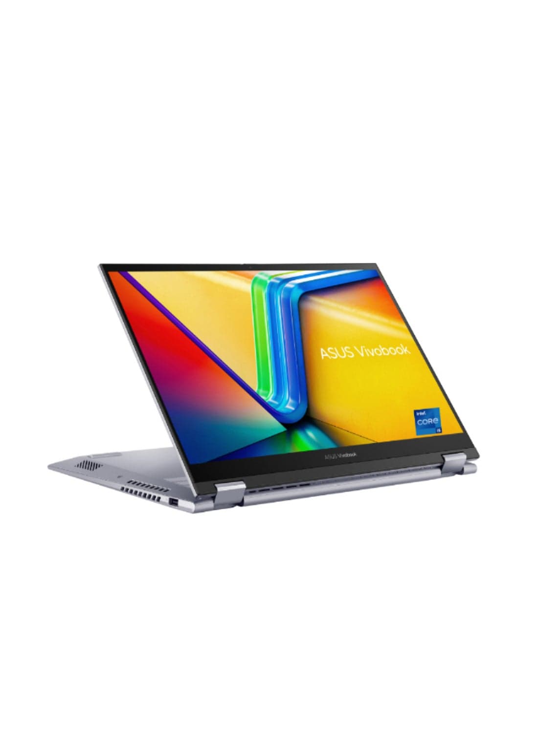 (Upgraded Version) Vivobook S 14 Flip Touchscreen Laptop With 14 Inch Display,Intel Core i5-1335U Processor/8GB RAM/512GB SSD /Intel UHD 600 Graphics/Windows 11 Home/ /  / English/Arabic Silver