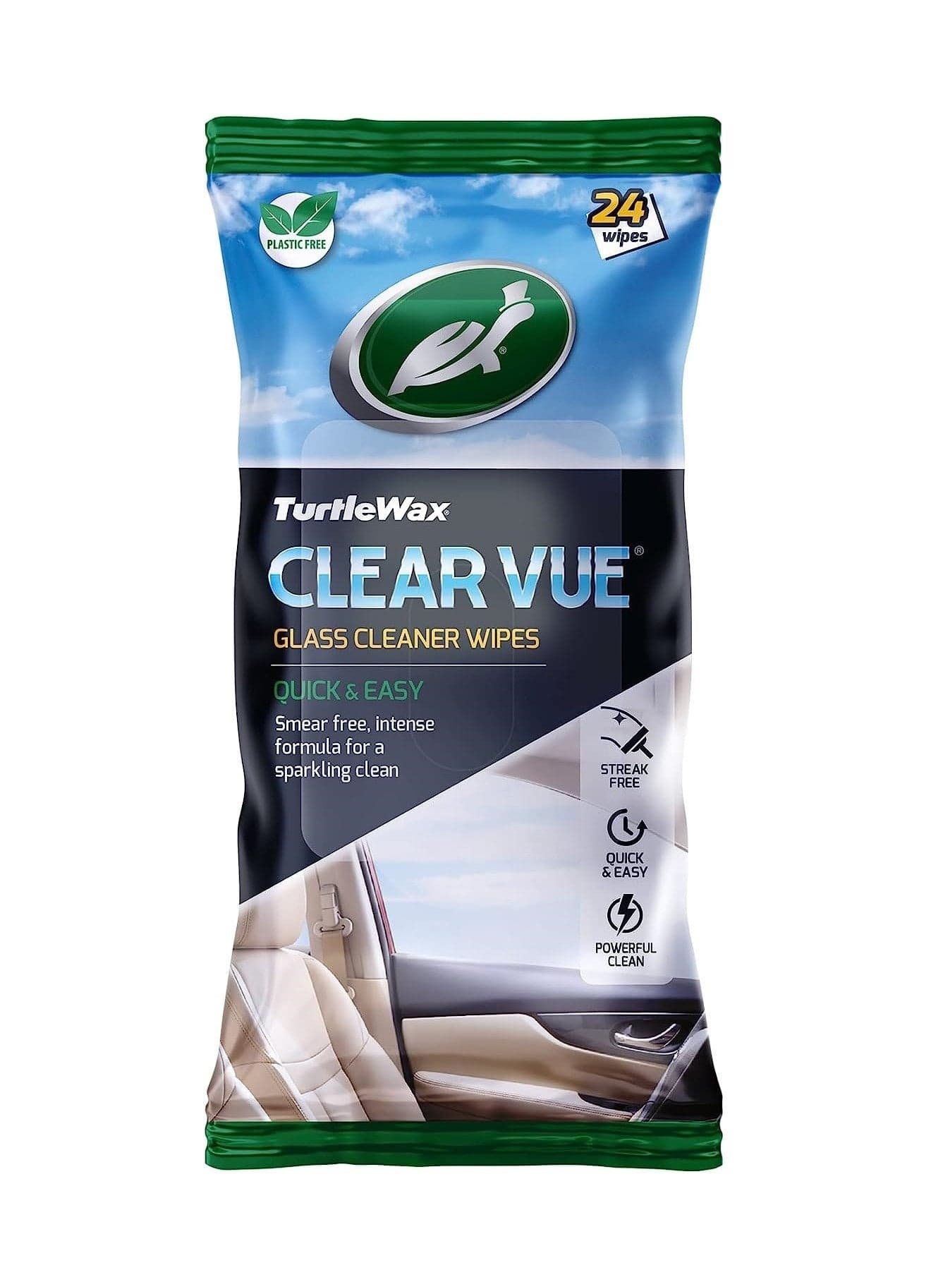 Clearvue Glass Cleaner Wipes