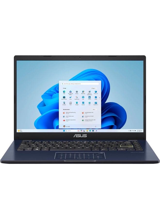 (Upgraded Version) E410KA Laptop with 14-Inch FHD Display, Celeron N4500 Processor/4GB RAM/64GB SSD/Intel HD Graphics/Windows 11 English Black