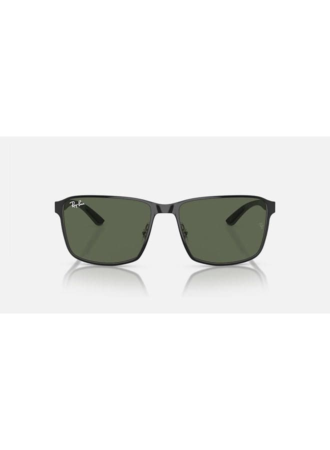 Men's Full Rim Square Sunglasses 0RB3721 59 914471