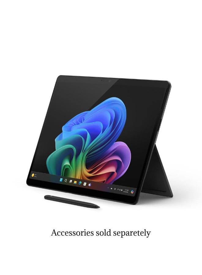Surface Pro 11 Copilot+ PC Laptop With 13-Inch Display, Qualcomm Snapdragon X Plus Processor/16GB RAM/512GB SSD/Qualcomm Adreno Graphics/Windows 11 Device Only English/Arabic BLACK