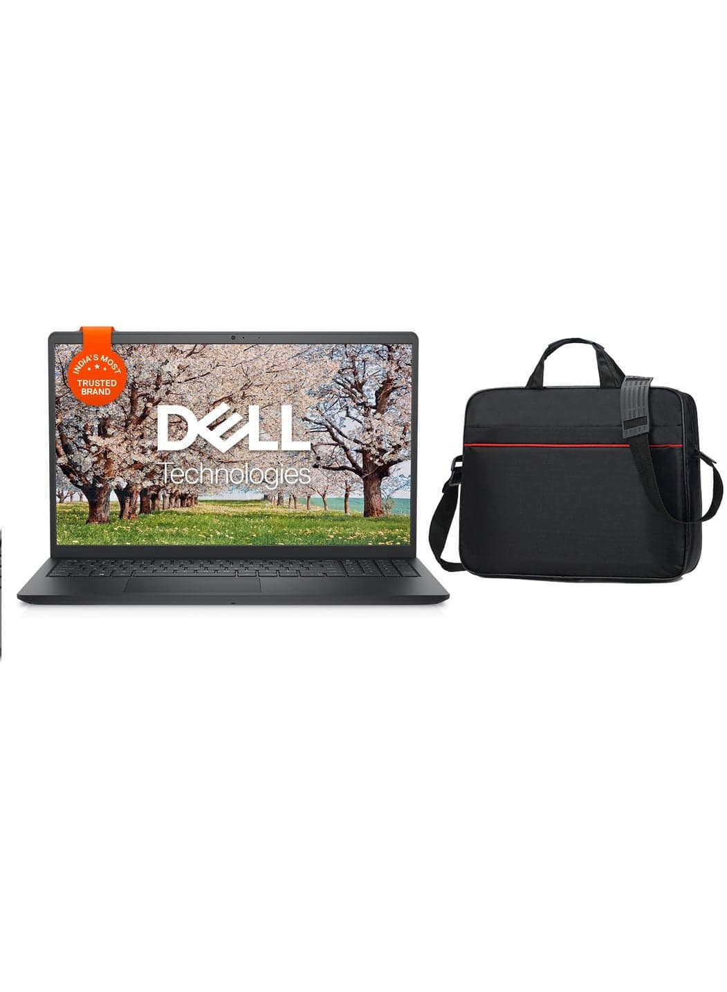 (Upgraded Version) 2024 Inspiron 3530 Think & Light Laptop With 15.6-Inch Display, Core i5 Processor/16GB RAM/512 GB SSD/Intel Iris XE Graphics/Windows 11 + Bag English Black