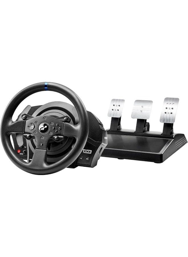 T300 RS GT - High-Performance Racing Wheel and Pedal Set with Force Feedback for PC, PS4, and PS5, PS5 Pro