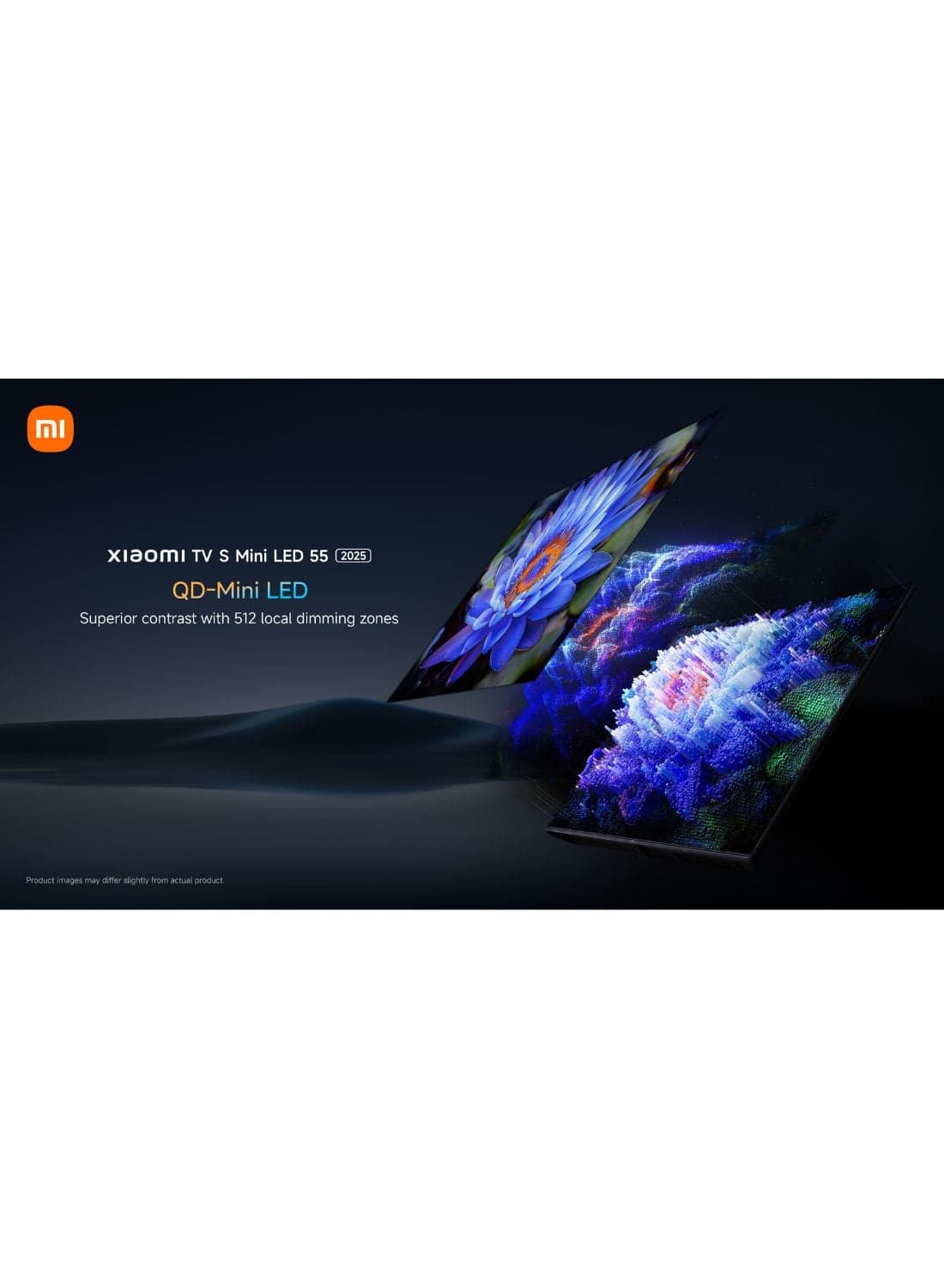 TV S Mini LED 55" 2025 | 4K QD-MiniLED | 144Hz refresh rate | Dolby Audio/Dolby Atmos/DTS-X​ | Powerful AI engine for image enhancement L55MASPLME Black