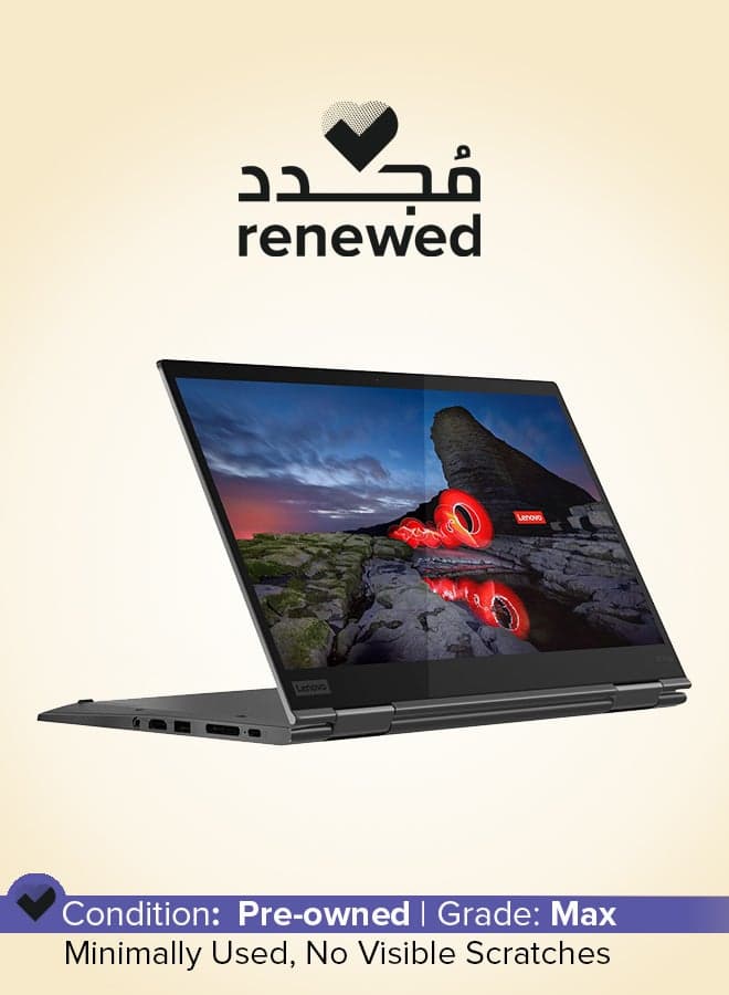 Renewed - Thinkpad X1 Yoga 2 In 1 Laptop 14-Inch TouchScreen Display,Intel Core i7/10th Gen/16GB RAM/512GB SSD/Intel UHD Graphics/Windows 10 Pro English Grey