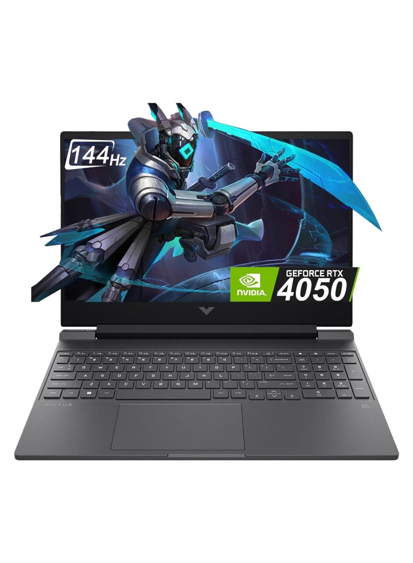 (Upgraded Version) Victus Gaming Laptop 15.6 inch, Intel Core i5-13420H Processor, 16GB DDR4 RAM,512GB SSD,15.6" FHD IPS 144Hz, 250 Nits, NVIDIA RTX 4050 6GB Graphics, Backlit Keyboard,Windows 11 Home / Mica English/Arabic Mica Black (Upgraded Version)
