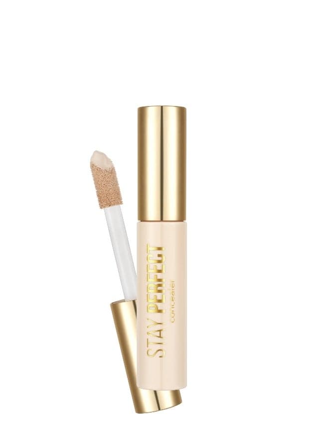 Stay Perfect Concealer – 001 Fair – High-Pigment Liquid Concealer, Long-Wear Coverage, Smooth Bright Look New-001 Fair