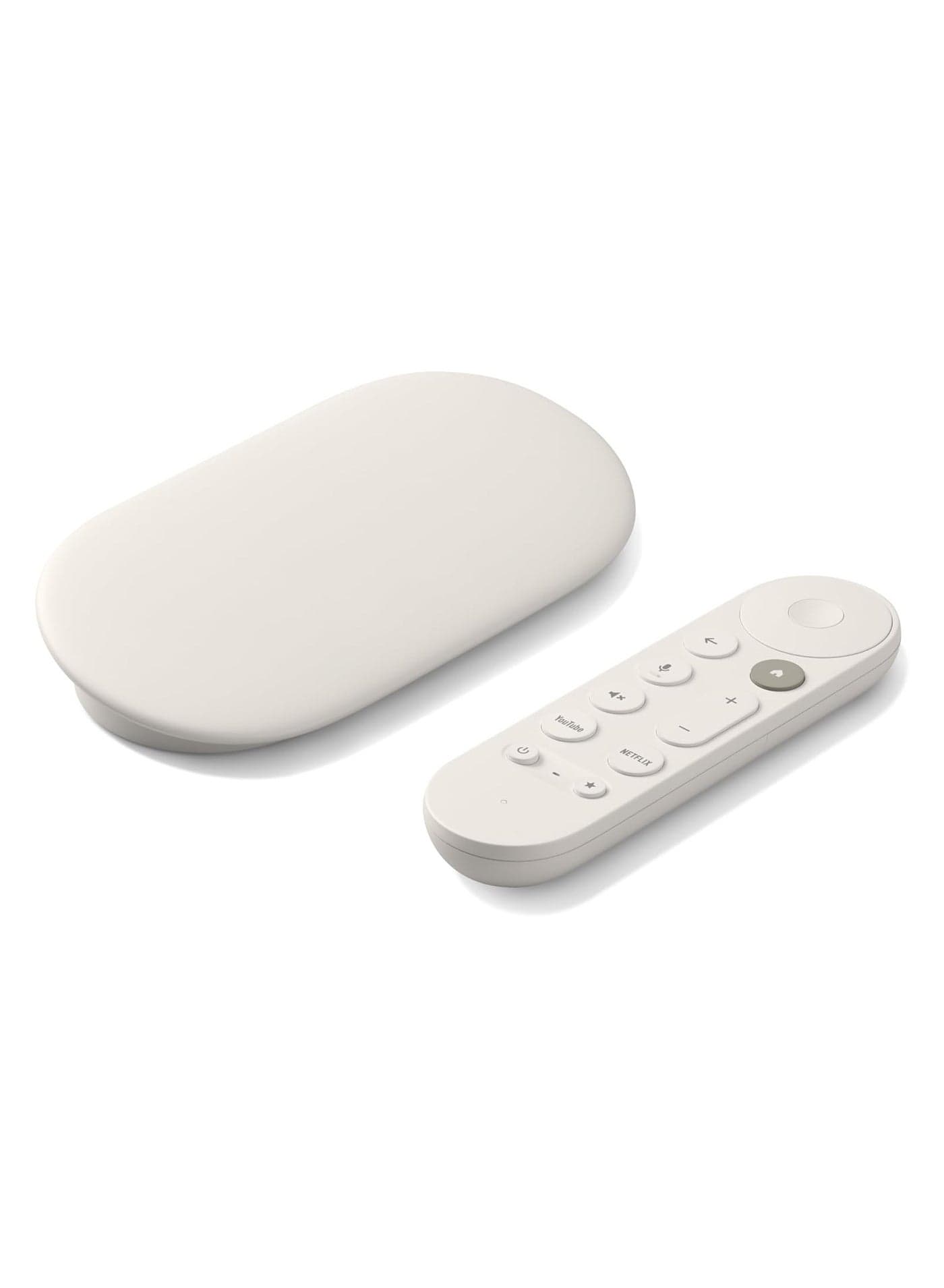 Google TV Streamer 4K - Fast Streaming Entertainment on Your TV with Voice Search Remote - Watch Movies, Shows, Live TV, and Netflix in 4K HDR - Smart Home Control - 32 GB of Storage - Porcelain Porcelain