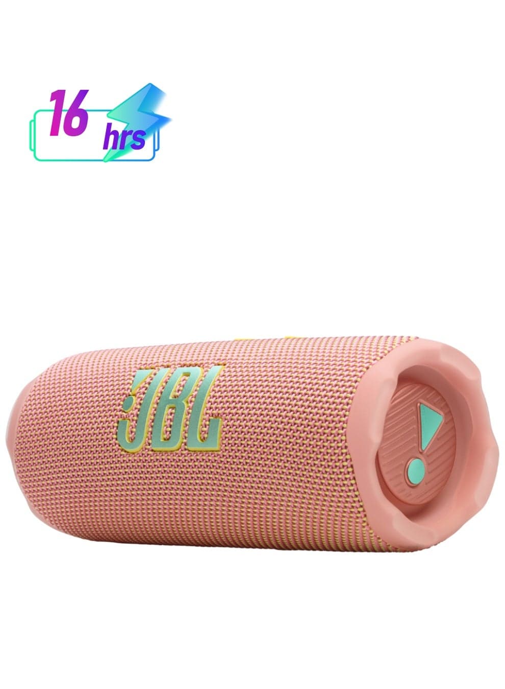 Flip 7 - Pro Sound With Ai Sound Boost, Up To 16 Hours Of Playtime, Multi-Speaker Connection Via Auracast, And Waterproof, Dustproof, Drop-Proof Design For All Adventures Pink